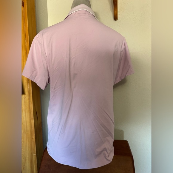 Scarlett Crowley Collar Greyson pink golf polo.   Worn 1x.   Smoke free home. - Picture 3 of 5